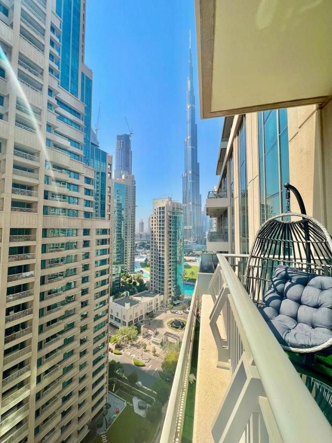 First Class 2Br With Burj Khalifa & Downtown View Dubai Buitenkant foto